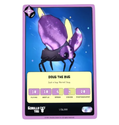 Doug the Bug Trading Card